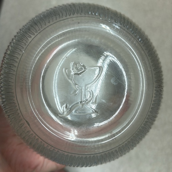 💥Ribbed Clear Glass Vase - Picture 2 of 2